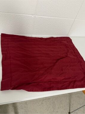 The Company Store Burgundy Standard Pillowcase